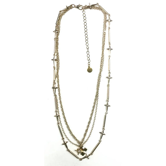 Short Mixed Thin Chains w/ Crosses