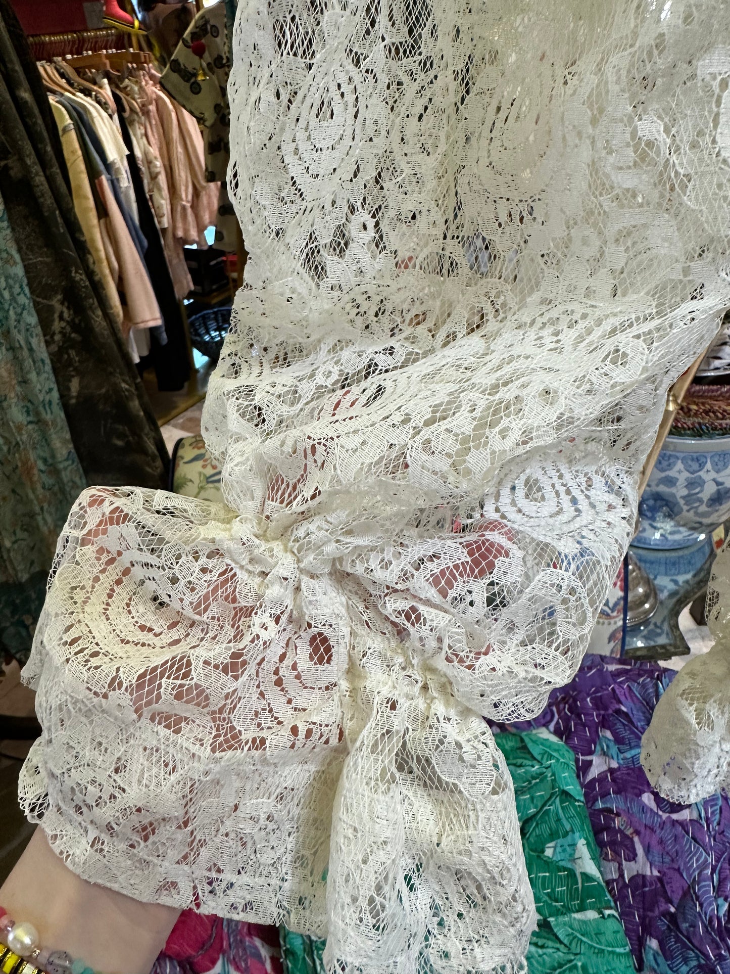 White Lace Bloomers