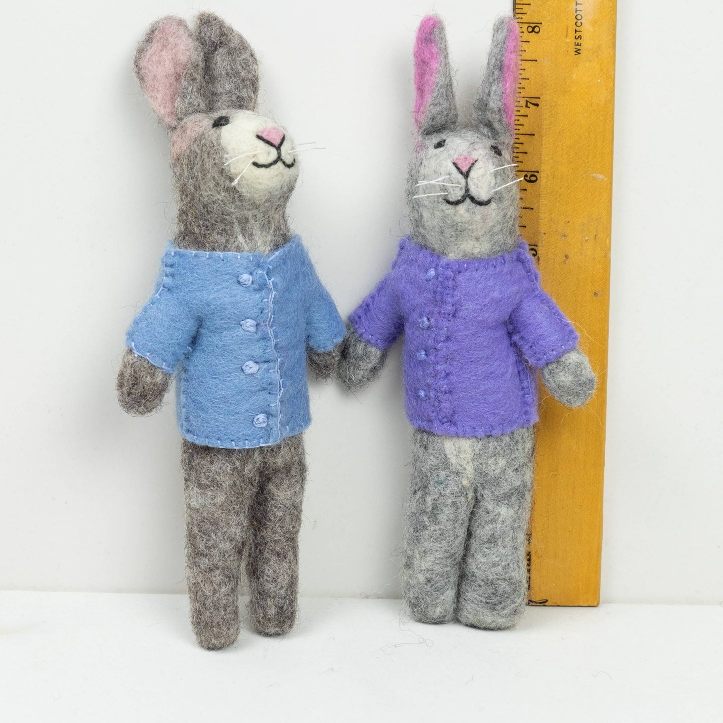 Felt Easter Bunny Dolls