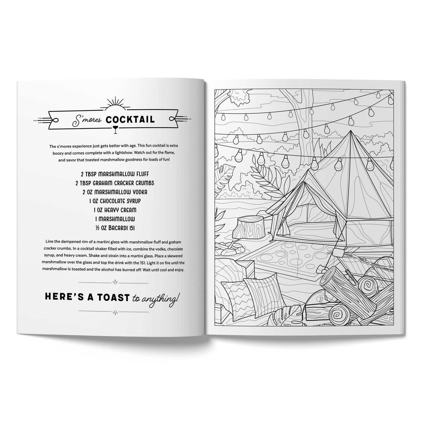 The Creative Drinker Coloring Book