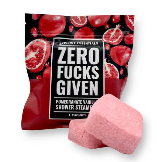 Zero F#cks Given Shower Steamers