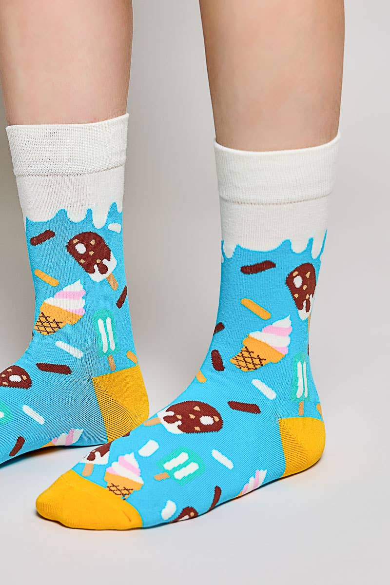 Colorful Novelty Crew Soft Socks