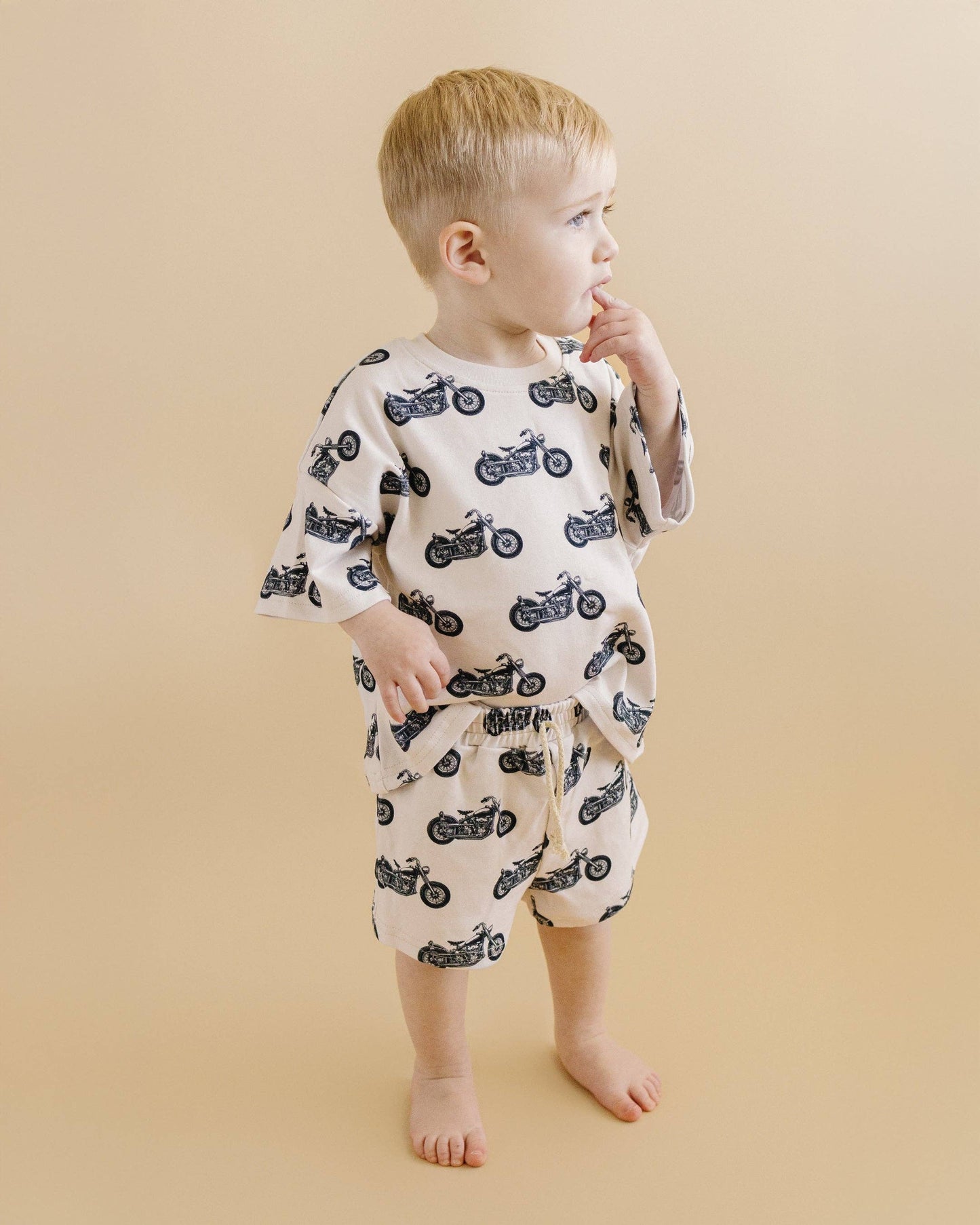 Baby & Kids Shorts Set | Born to Ride