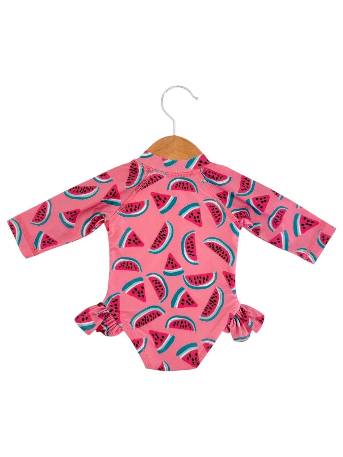 Watermelon / Skipper Rashguard Swimsuit / UPF 50+