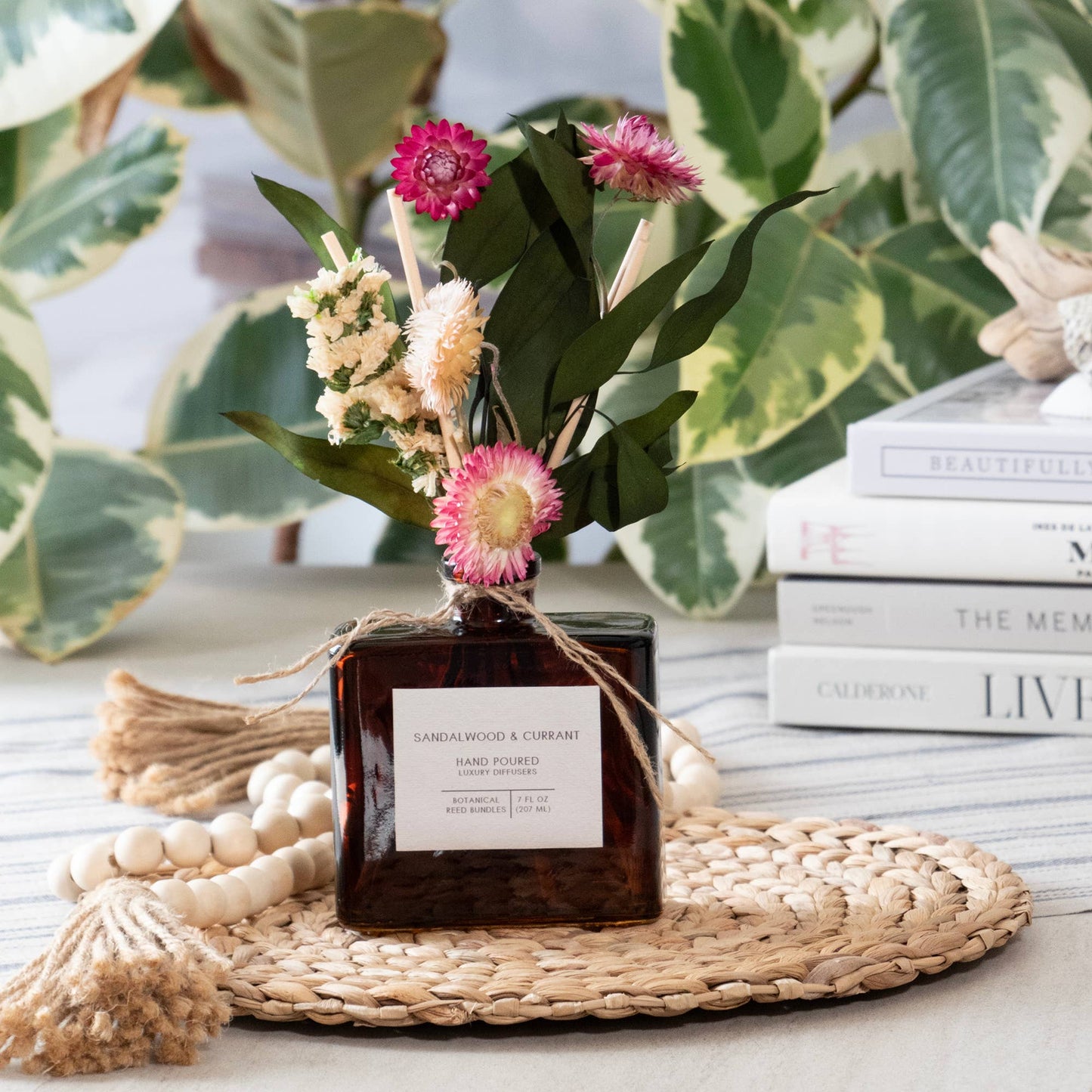 Sandalwood & Currant Bouquet Reed Bundle Fragrance Diffuser
