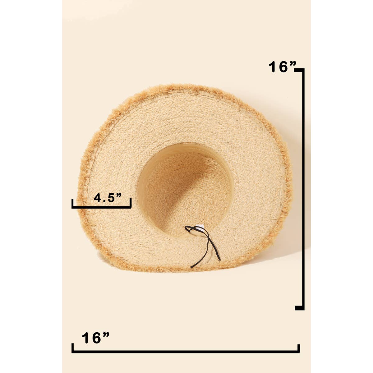 Straw Fringe Summer Hat