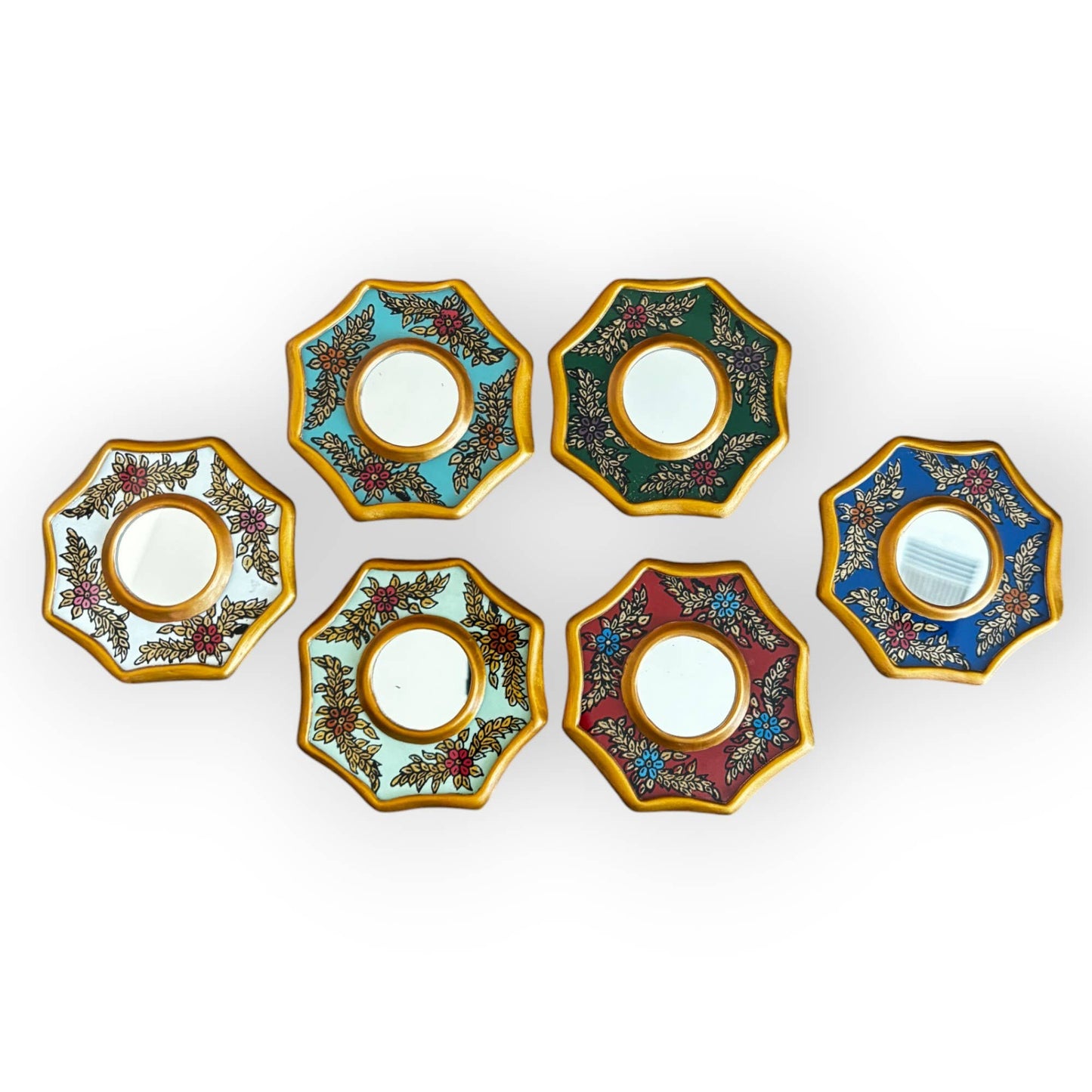 Handmade Decorative Peruvian Mirrors 3"