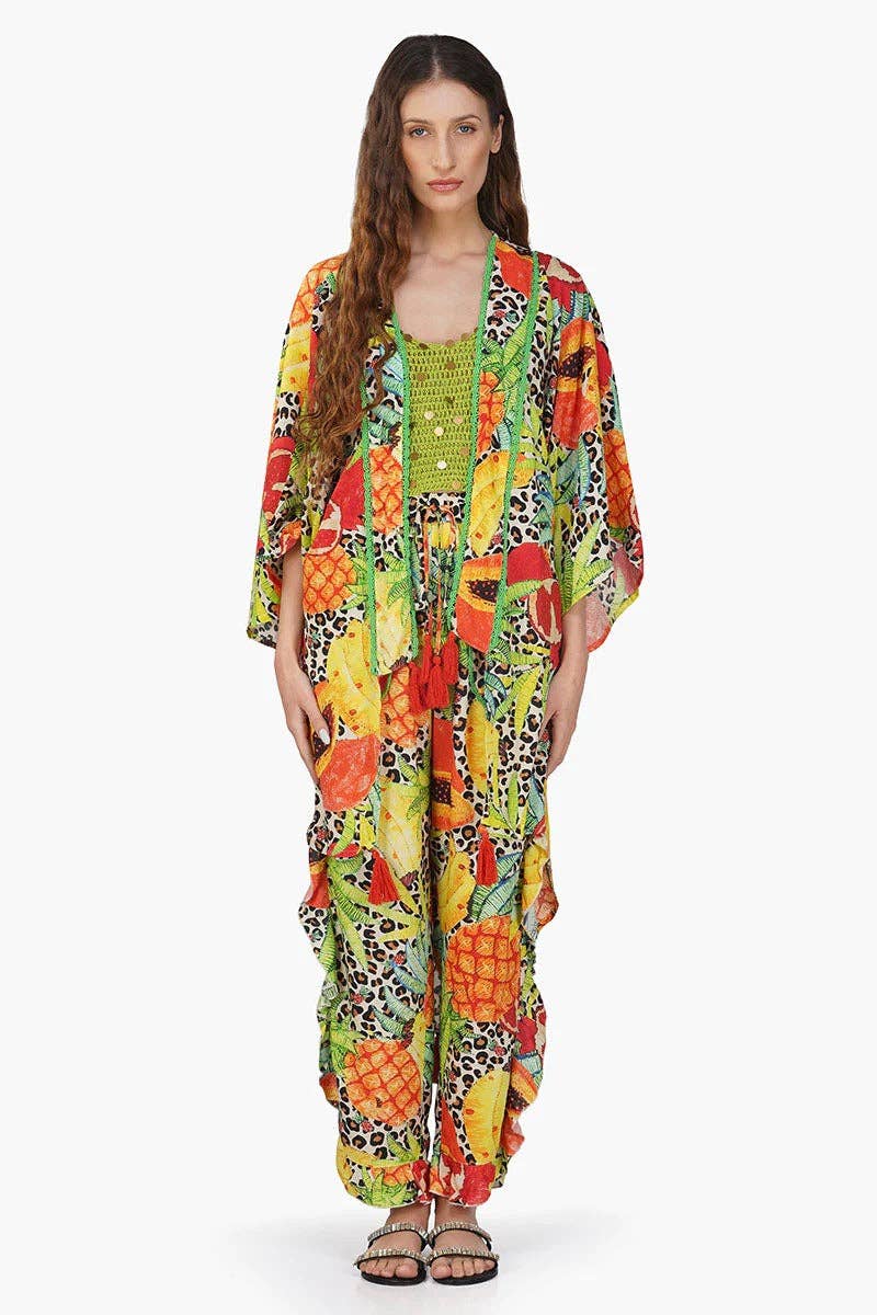Fruit Punch Ruffle Pants