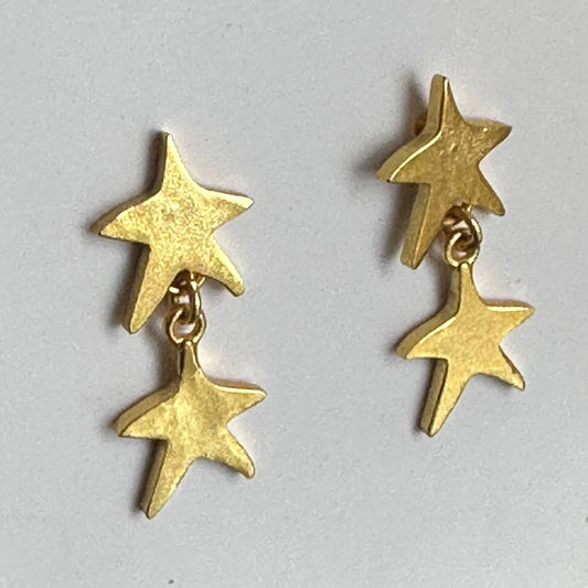 Shining Star Earrings | Dangle Earrings | Gold Earrings
