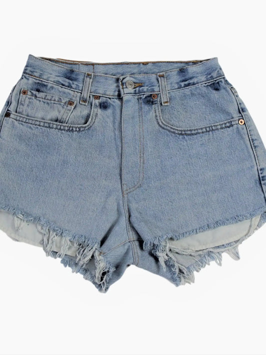 Upcycled Vintage Denim Shorts - Original