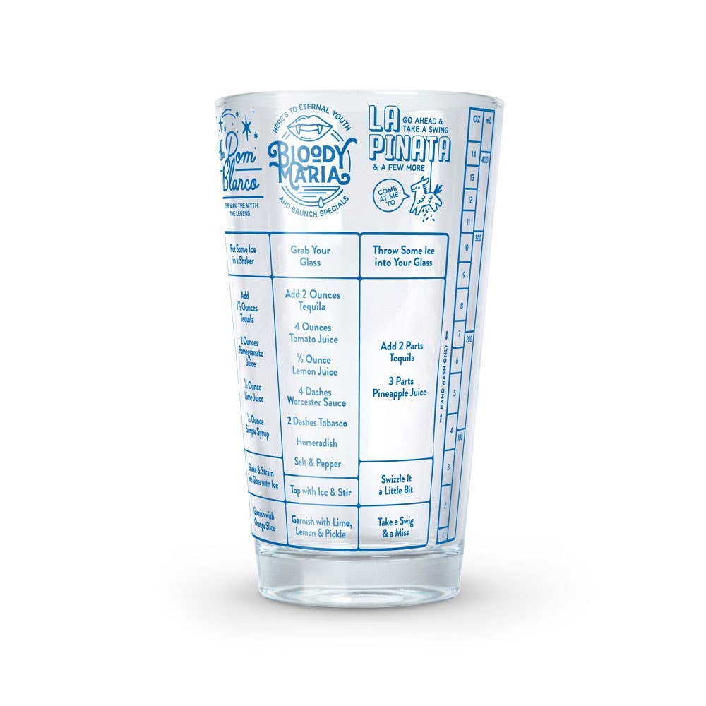 Tequila Good Measure Recipe Glass