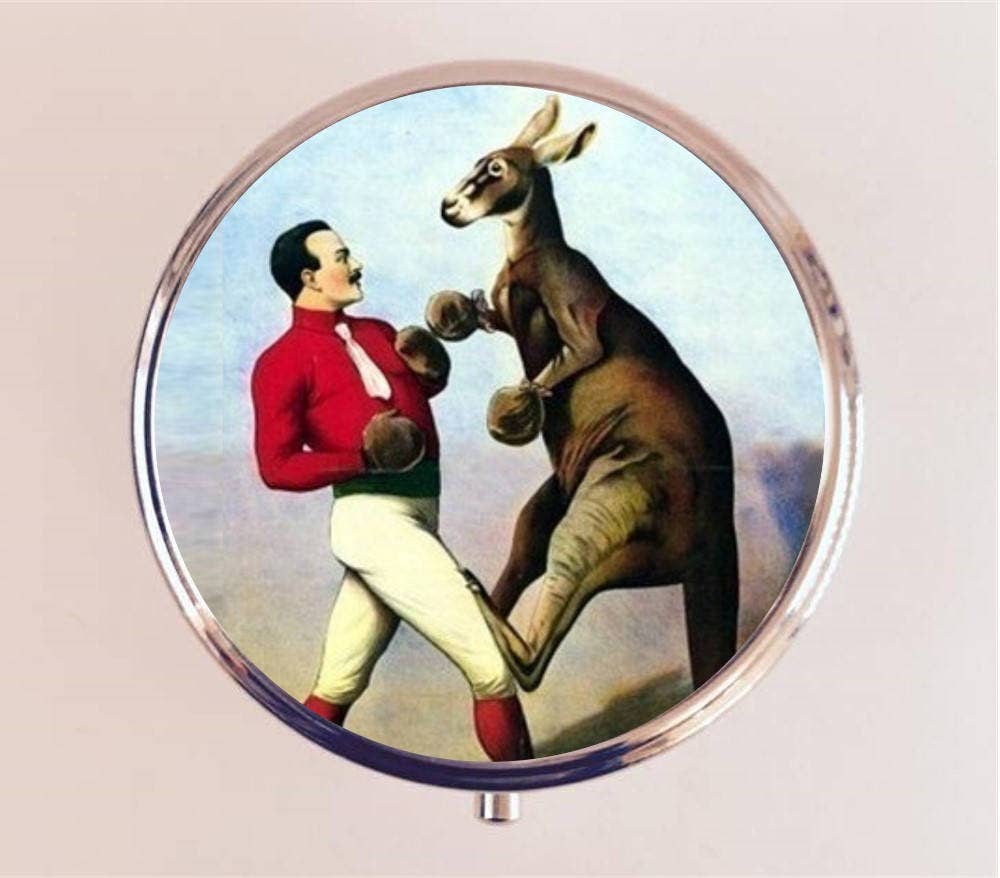 Kangaroo Boxer Pill Box Case