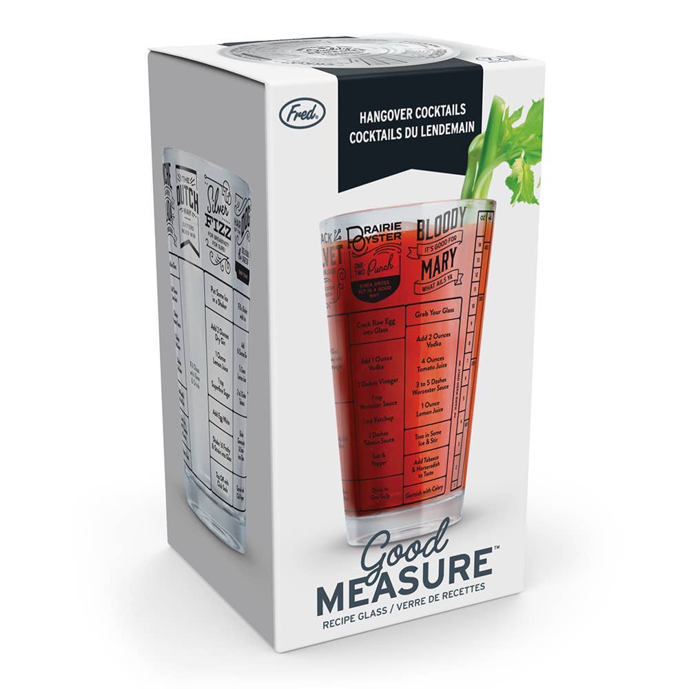 Hangover Good Measure Recipe Glass