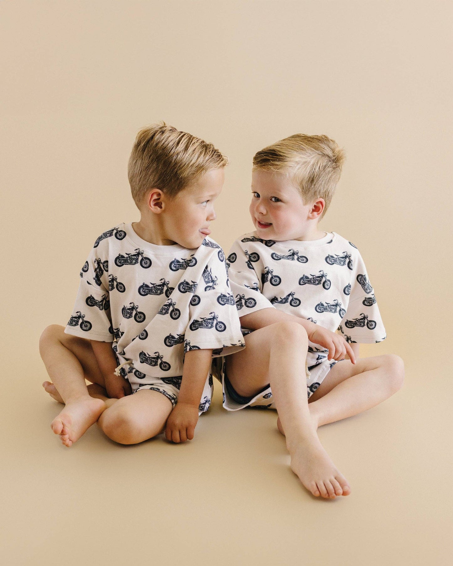 Baby & Kids Shorts Set | Born to Ride