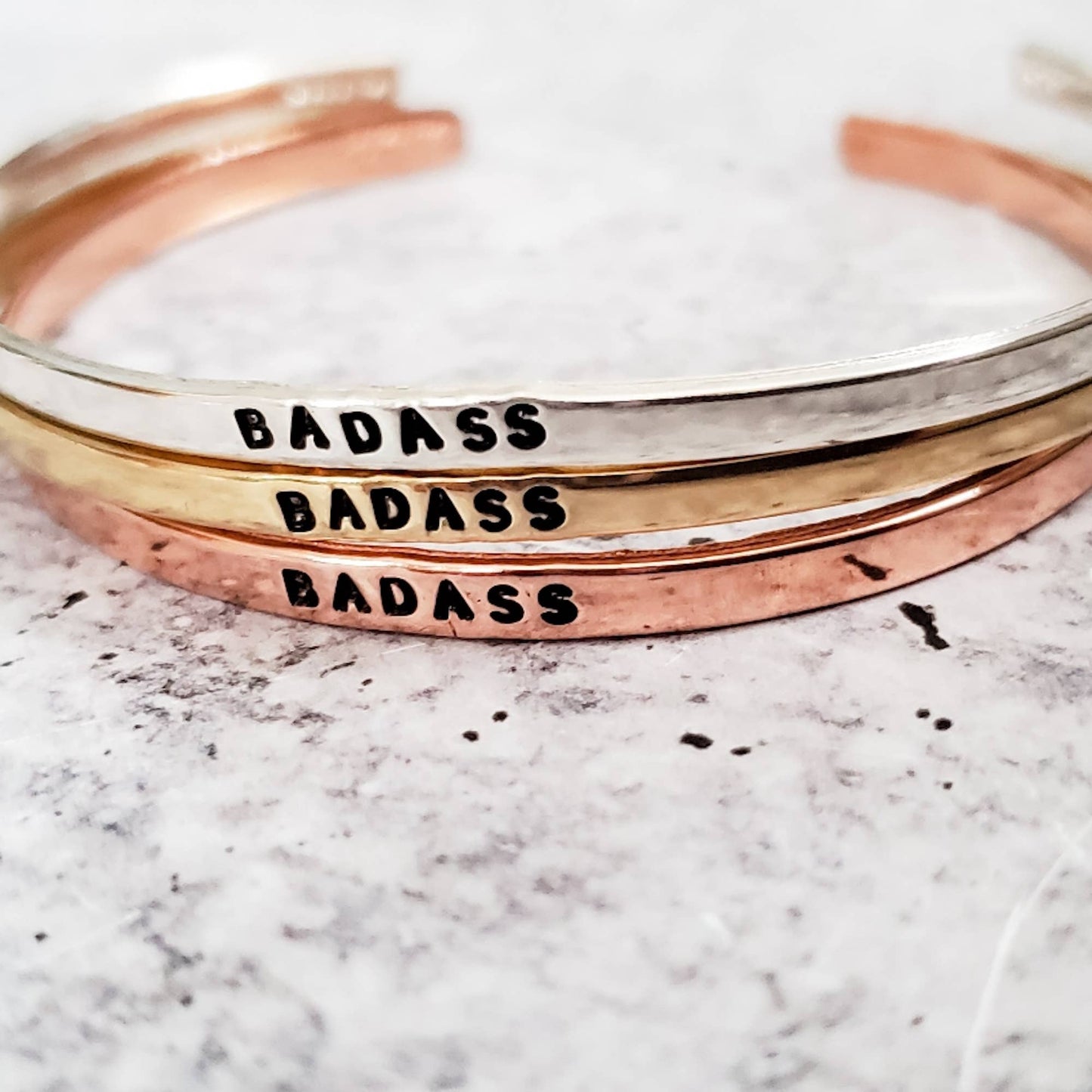 BADASS Skinny Adjustable Cuff Bracelet