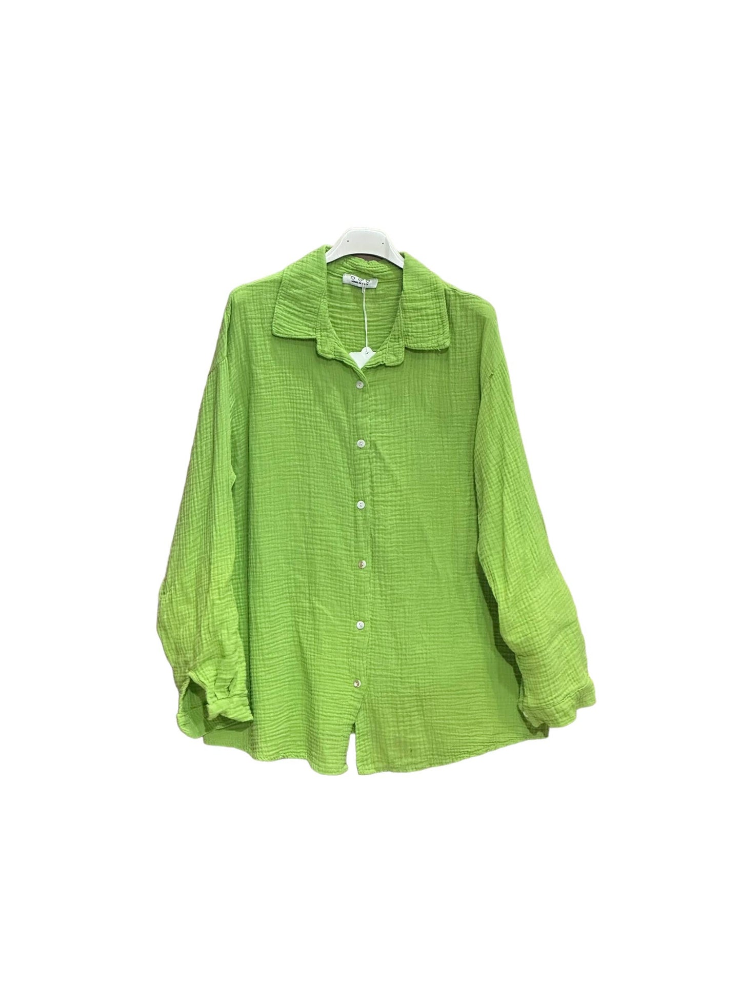 Cotton gauze shirt