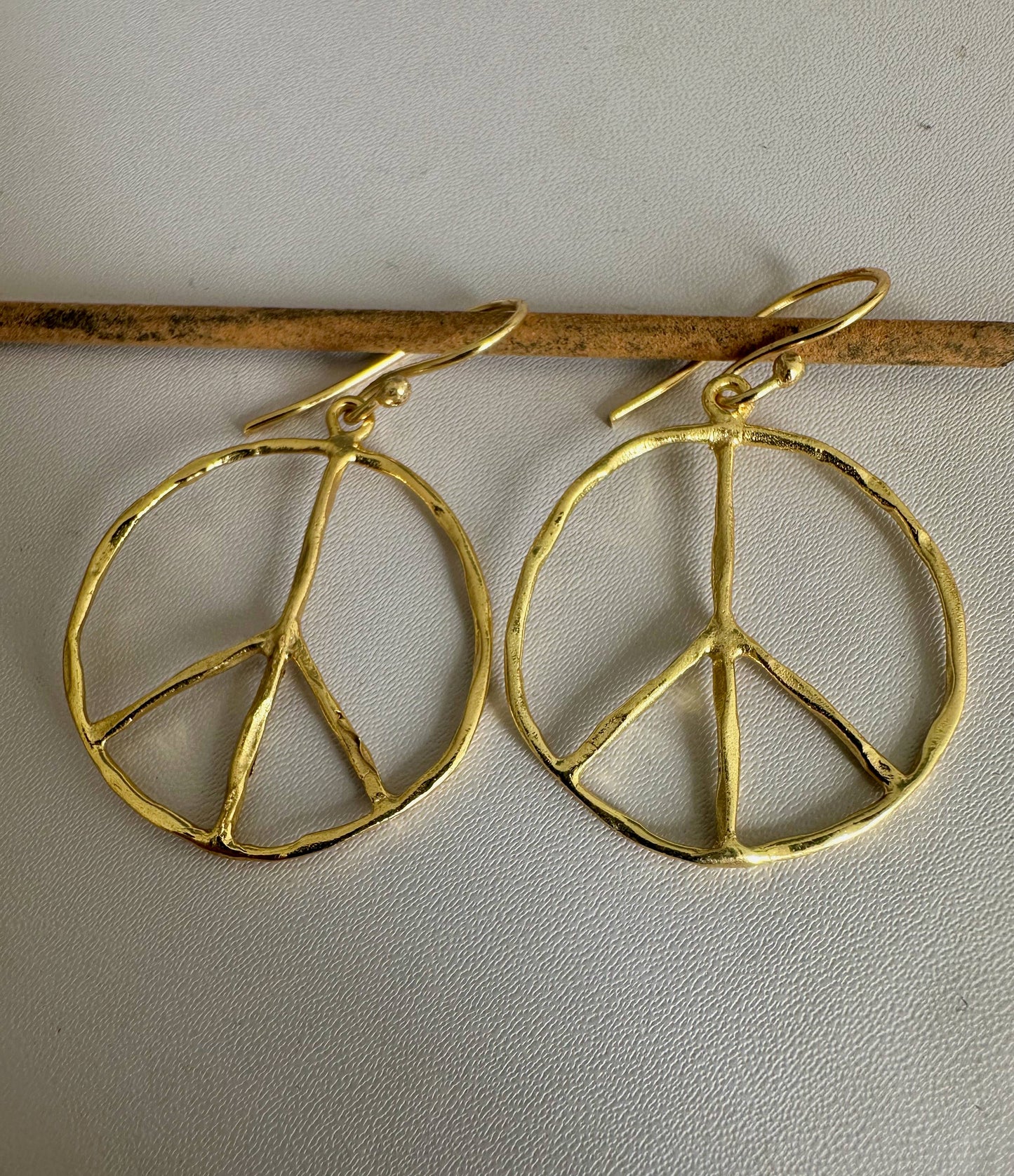 Peace Earrings | Love Peace Symbol