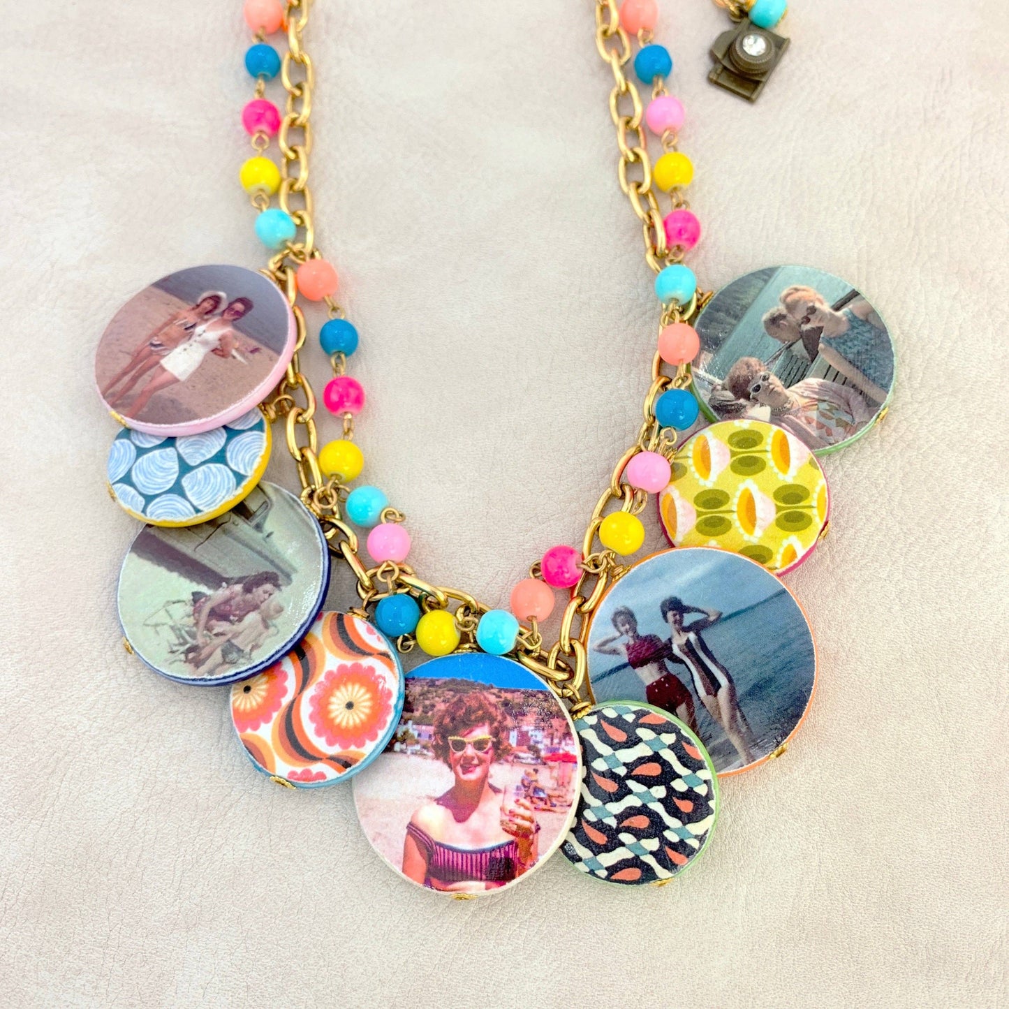 Family Vacation Statement Necklace