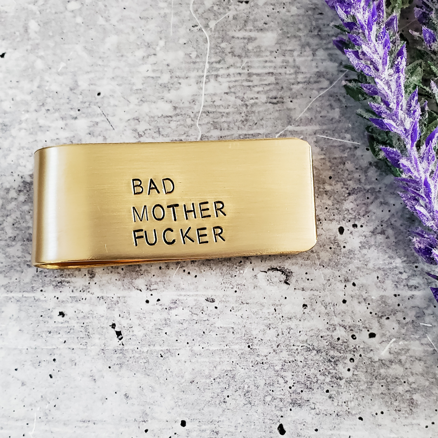 BADASS MOTHERFUCKER Money Clip