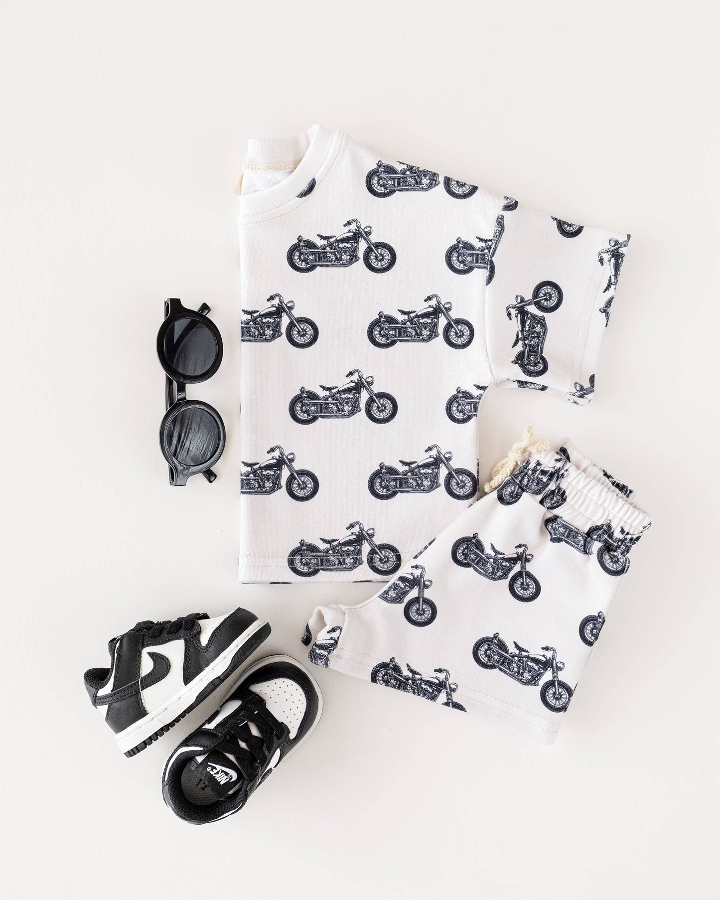Baby & Kids Shorts Set | Born to Ride
