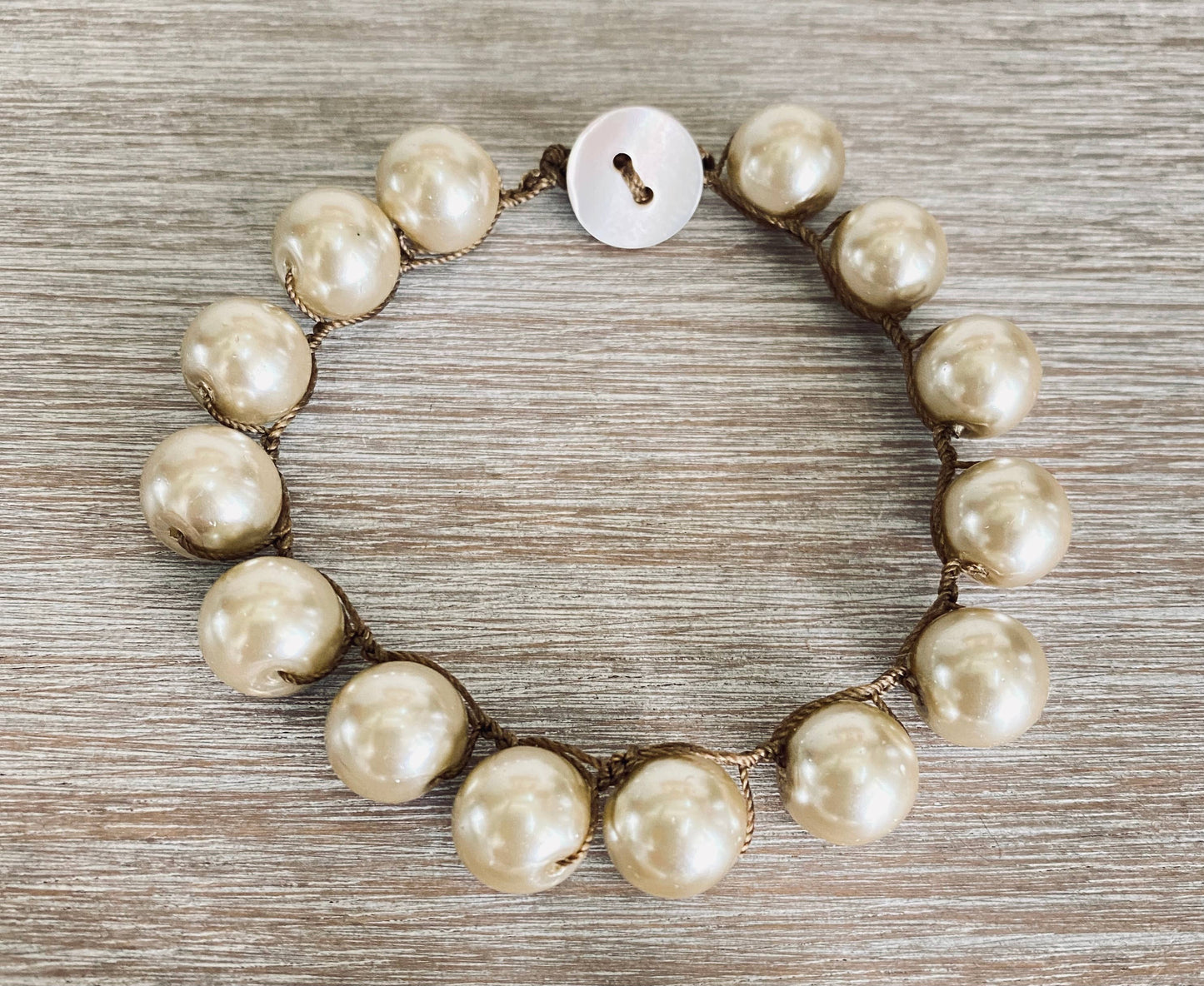 Classic Glass Pearl Bracelet - Three sizes to choose from: Small 6mm