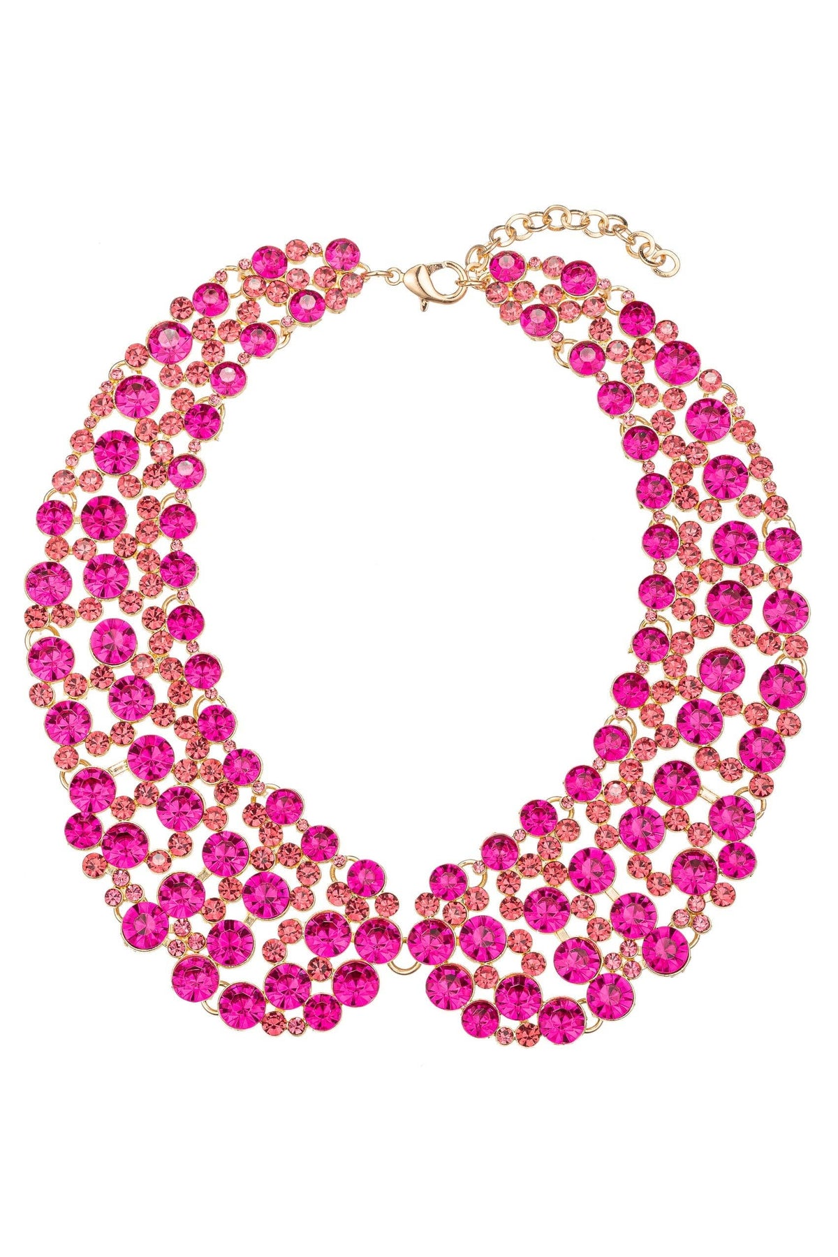 Diana Hot Pink Statement Necklace