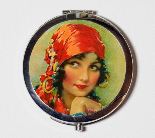 Gypsy Boho Compact Mirror
