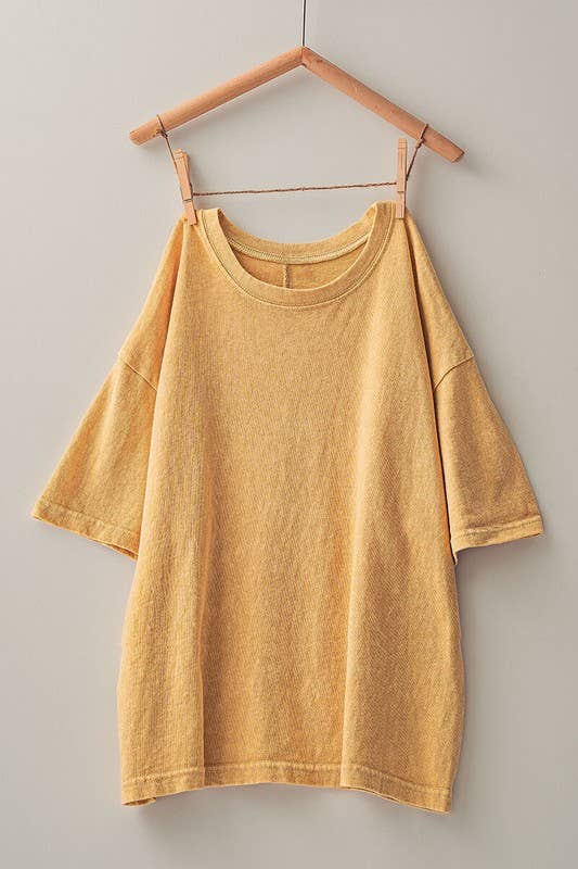 Honey Mustard Vintage Washed T-Shirt