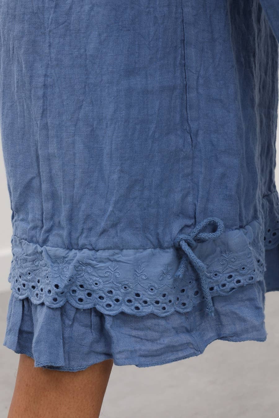 Eyelet Embroidery Linen Bloomers