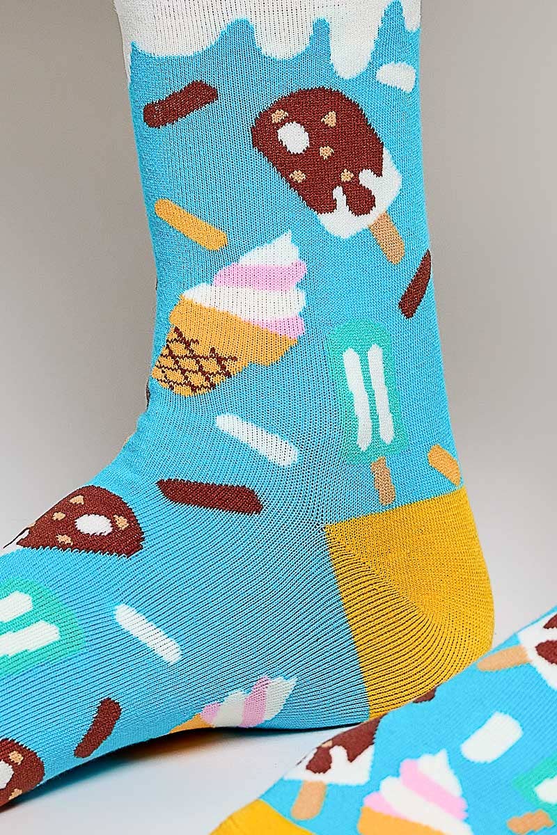 Colorful Novelty Crew Soft Socks