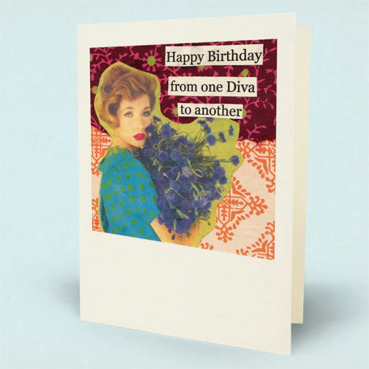 Happy Birthday Diva Card