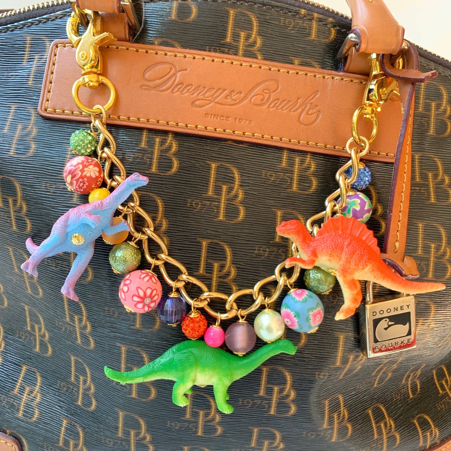 Dinosaur Chain Bag Charm