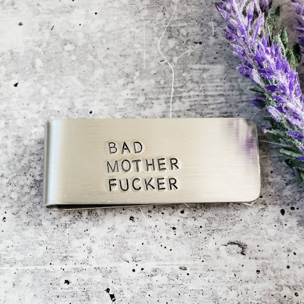 BADASS MOTHERFUCKER Money Clip