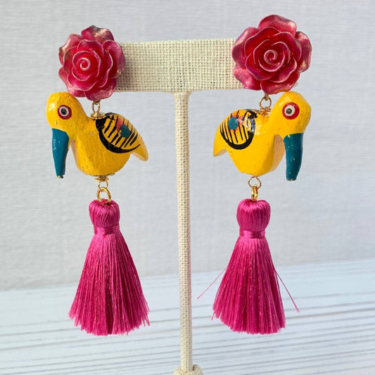 Island Bird Earrings