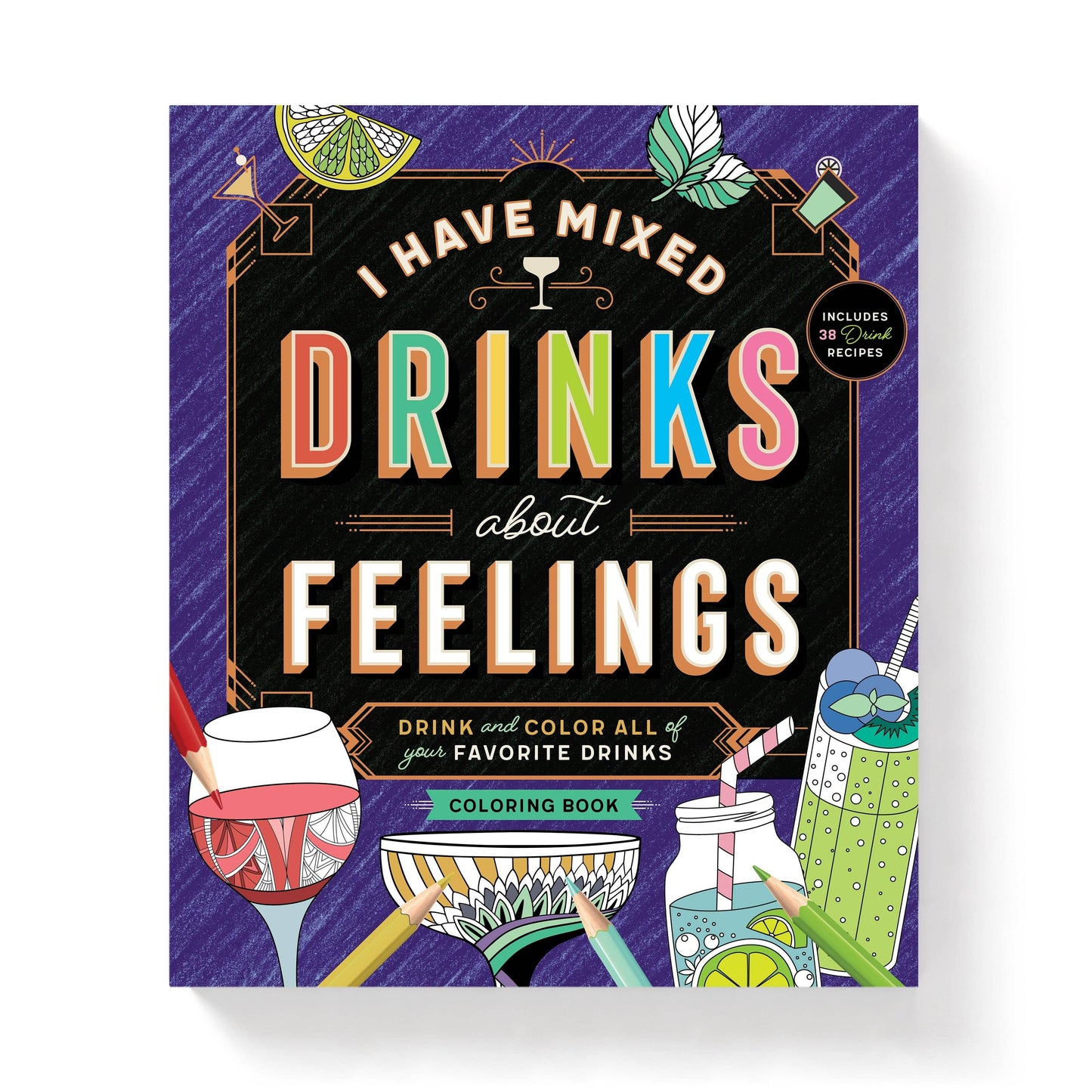 The Creative Drinker Coloring Book