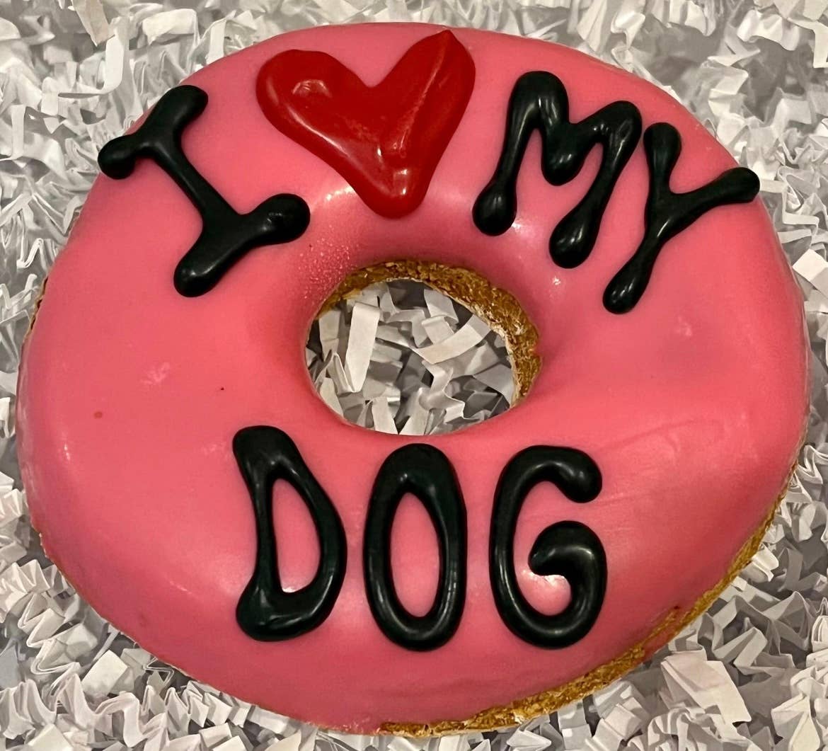 I Love My Dog Donuts