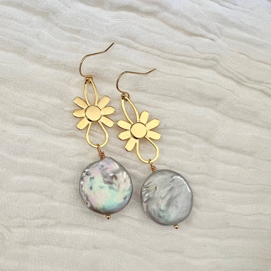 Ocean Flower Earrings