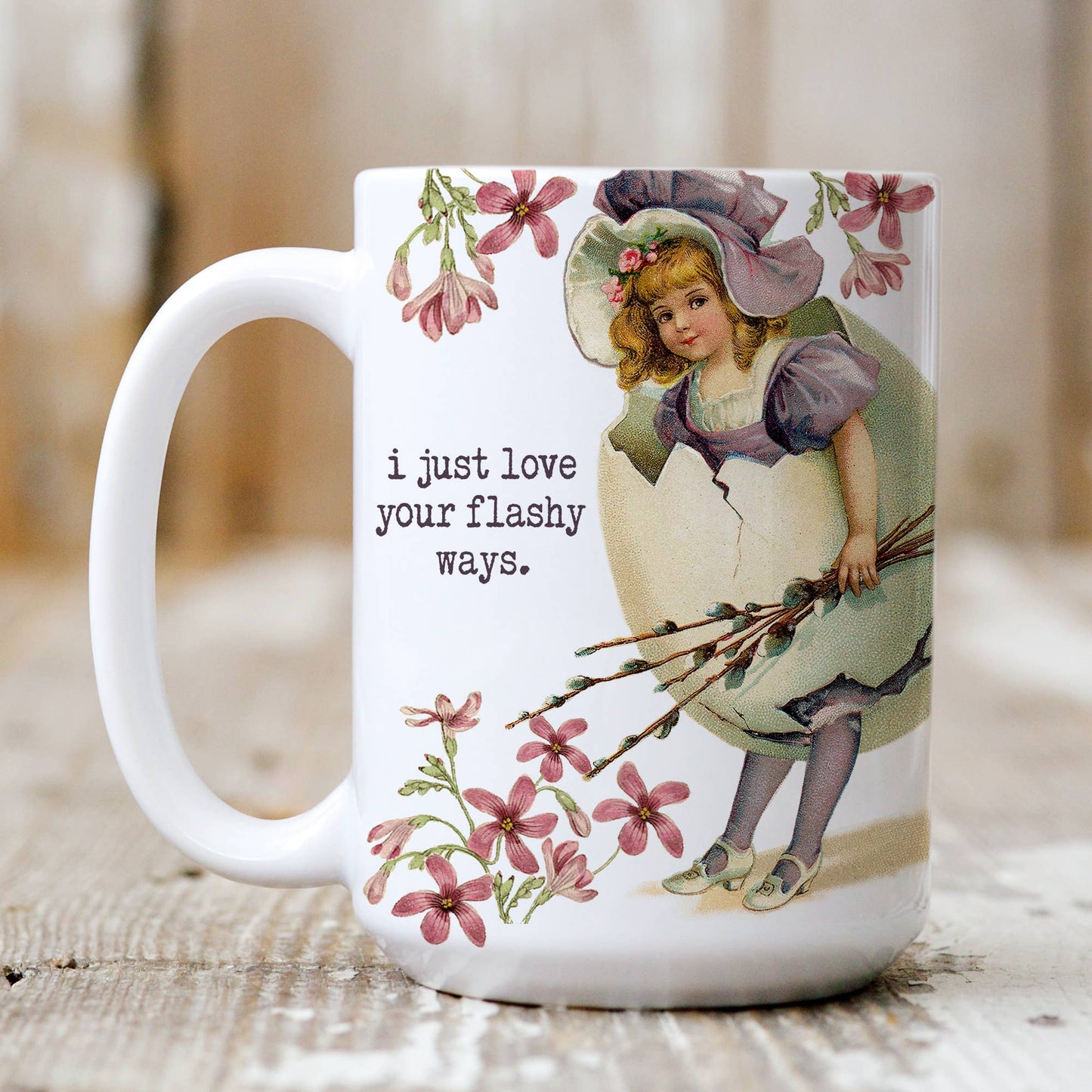 EASTER: Flashy Ways / mug / vintage