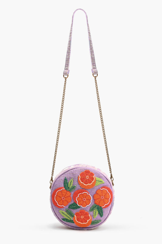 Florida Lavendar Crossbody Bag