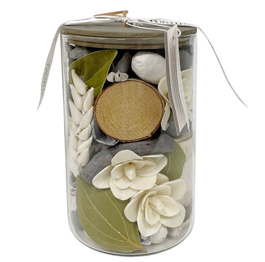 Cashmere Oak Potpourri Jar