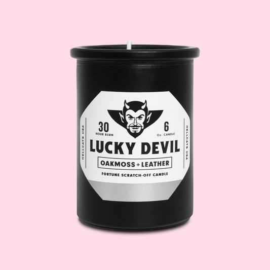 Fortune Scratch-Off Candle - Lucky Devil