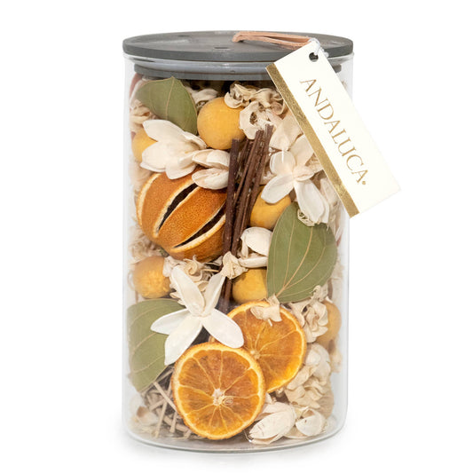 Lemon Zest & Thyme Potpourri Jar