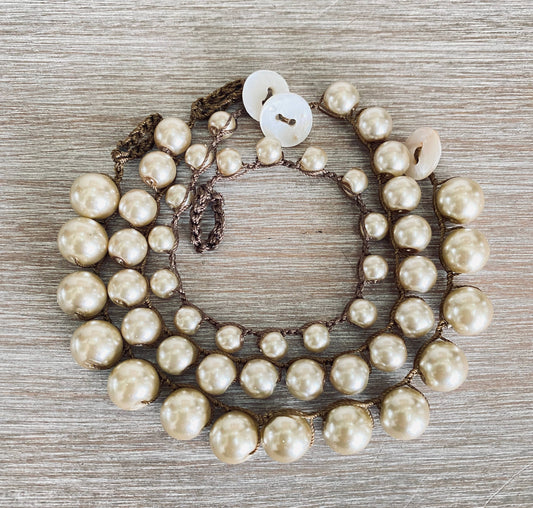 Classic Glass Pearl Bracelet - Three sizes to choose from: Medium 8mm