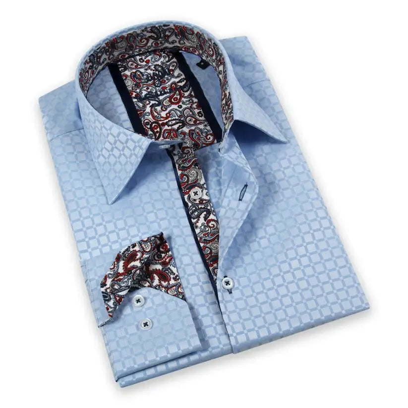 Powder Blue Button Down