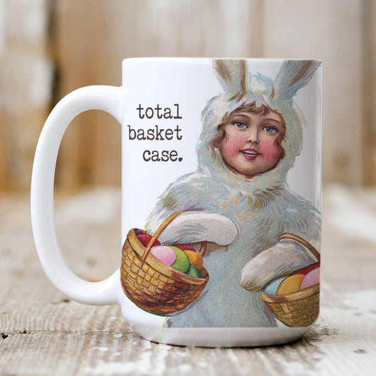 EASTER: Total Basket Case / mug / vintage